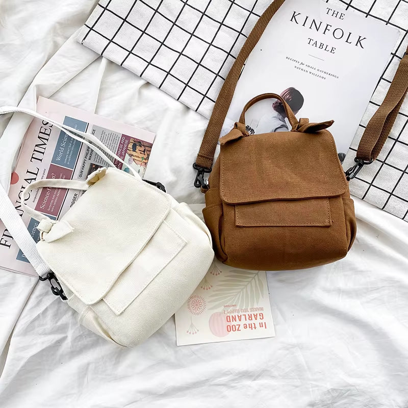 Chic & Versatile Canvas Crossbody Bag - Trendy Messenger Bag for Women 2020
