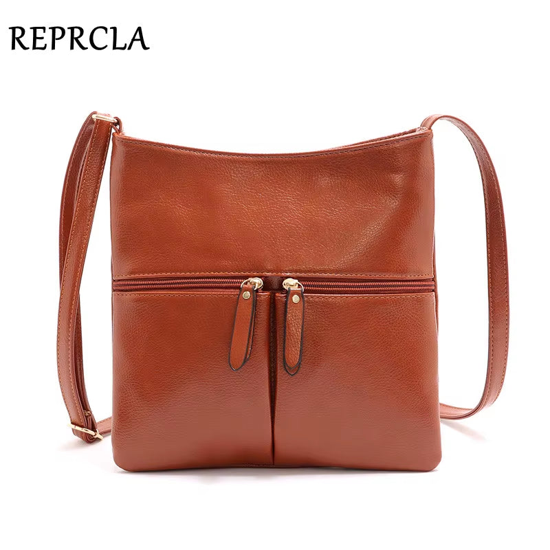 Chic Luxury Leather Shoulder Bags for Women - Designer Flap Messenger & Crossbody Handbags
