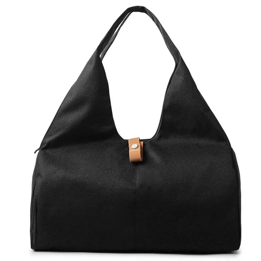 Versatile Waterproof Women’s Sports Bag with Shoe Pocket - Perfect for Yoga, Gym, and Travel