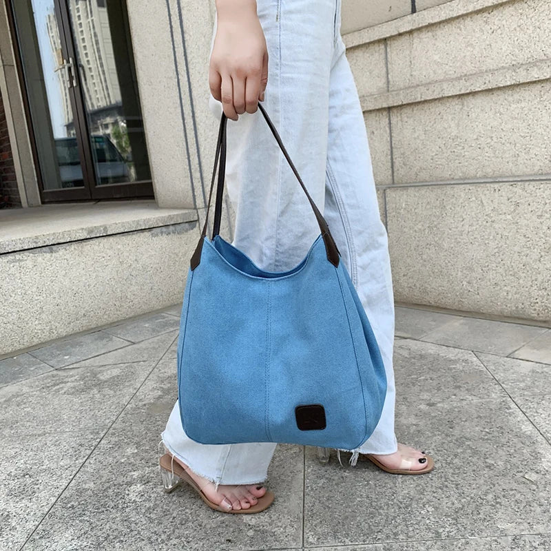 Chic Canvas Tote Bag for Women - Stylish Handbag for Every Occasion